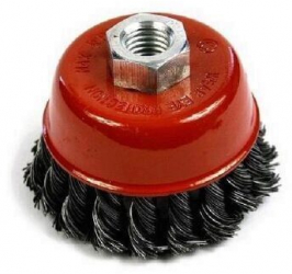 Perie sarma rotativa cu toroane Strend Pro TCB-500 100 mm 