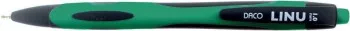 Pix cu Gel DACO Linu 12 Buc/Set Varf 1 mm Mina Verde Corp din Plastic Verde/Negru Pixuri cu Gel Pixuri Scolari Pixuri Scoala 