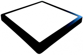 Plafoniera led Arina-28 Black patrat lumina rece 6400k 28W 28.3x28.3 cm 3000 lm 100-265 V 