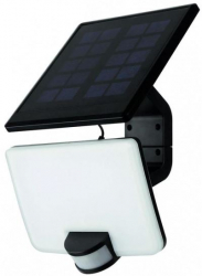 Proiector cu panou solar Strend Pro LED 10 + 1W 1500 lm IP44 senzor miscare Lumina naturala 4000K 