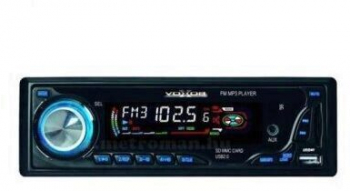 Radio MP3 Player auto Home VB 2200 4 x 25W USB AUX RCA SD telecomanda 