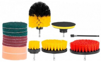 Set 14 perii pentru slefuit Strend Pro Kada cu 2 adaptoare 