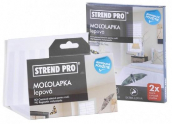 Set 2 capcane adezive Strend Pro impotriva moliilor 21x11 cm 