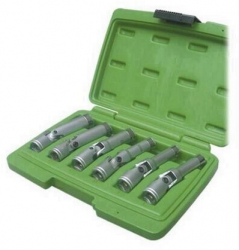 Set 6 chei tubulare articulate pentru bujii JBM JB-52691 8-16 mm 