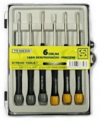 Set 6 surubelnite de precizie Strend Pro SD0332 Crom Vanadium 