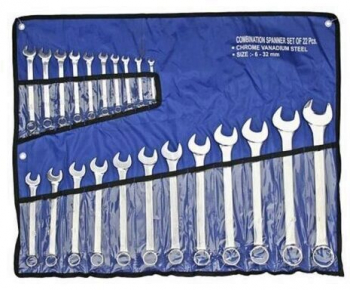 Set chei combinate 22 buc. in husa 6-32 mm Strend Pro HR31586 