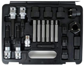 Set chei pentru demontat alternatoare Bass BS-7104 in valiza 22 piese 