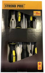 Set surubelnite Strend Pro SD9963 drepte si in cruce 6 piese Cr-V 
