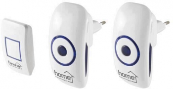 Sonerie fara fir Home 2 porturi DBS 1501 AC alimentare la retea