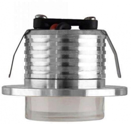 Spot Led Bella Mat Chrome 3W 125lm lumina neutra 4200K patrat 85-265V Aluminiu Argintiu 