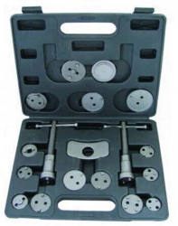 Trusa multimarca pentru pistoane etriere frana Topmaster Profesional 18 piese valiza transport 