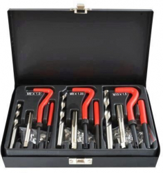 Trusa pentru reparatie filete Geko G02789 M6-M10 88 buc HSS 