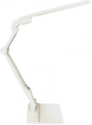 Veioza pentru birou Ebru White articulata 10 W 600 lm alba 