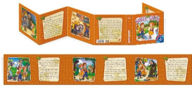 CARTE PLIANTA - HANSEL SI GRETEL - 62116 