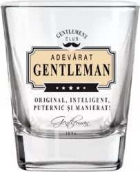 Pahar whisky ADEVARAT GENTLEMAN 