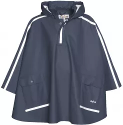 Pelerina de ploaie pentru copii Playshoes Poncho Marine 116 cm. 