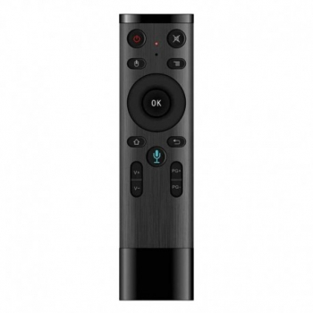 Tastatura Techstar® Q5 Air Mouse Voice Telecomanda 2.4G Gyroscop Raza 15 metrii Compatibila PC Androi 
