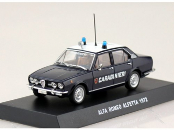 MACHETA ALFA ROMEO ALFETTA CARABINIERI 1972 1 43 