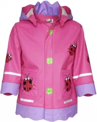 Pelerina de ploaie copii Playshoes Ladybug 98 cm 2-3 ani 