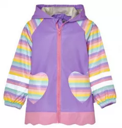 Pelerina de ploaie pentru copii Playshoes Unicorn Multicolor 116 cm. 