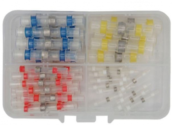 Tuburi termocontractabile cu inel de fludor set 50 buc. KD10489 Kraftdele 