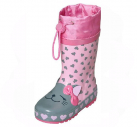 Cizme de cauciuc pentru copii Playshoes Kitten 33 EU 