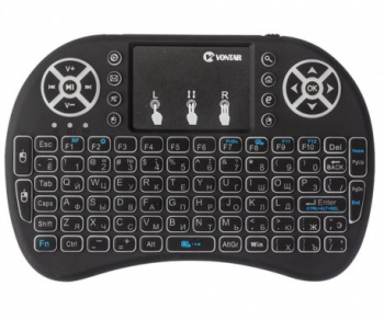 Tastatura Iluminata Wireless Techstar® i8 Air Mouse cu Touchpad pentru TV Box si Mini PC Android TV Smar 