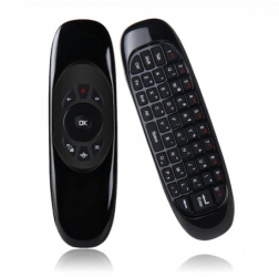 Tastatura Wireless Techstar® R15 QWERTY Air Mouse Telecomanda Mini Wireless 2.4G Gyroscop pentru IR PC 