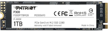 SSD Patriot P300 1TB PCI Express 3.0 x4 M.2 NVMe 2280