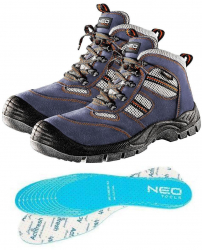 Bocanci de lucru S1P SRA piele caprioara talpici/branturi marimea 42 NEO 