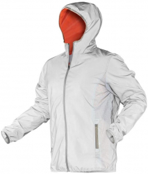 Geaca de lucru reflectorizanta alba model REFLECTIVE marimea M/50 NEO 