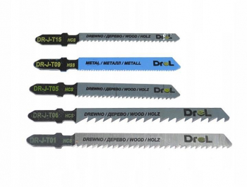 Panza lama fierastrau pendular pentru lemn metal prindere tip T set 5 buc 100 mm Drel 