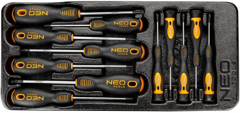 Set surubelnite combinate pentru dulap mobil 12 piese NEO 