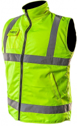 Vesta de lucru cu 2 fete reflectorizanta galben model Visibility marimea S/48 NEO 