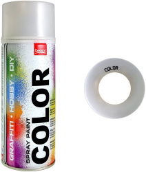 Vopsea spray acrilic Alb mat 400ml 