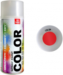 Vopsea spray acrilic rosu Traffico RAL3020 400ml 