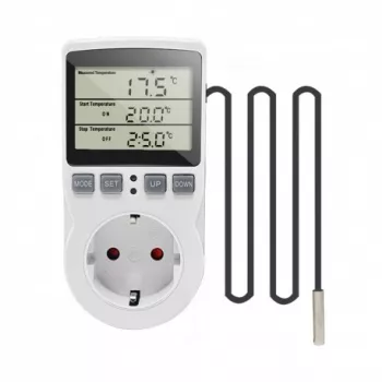 Priza Programabila Techstar® KT3100 Digital Timer Priza Intrerupator 230V 16A Programabila Timp/Temperat