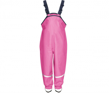 Salopeta de ploaie pentru copii Playshoes Pink impermeabila 140 