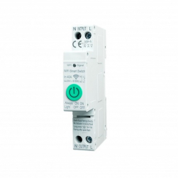 Siguranta Automata Inteligenta Techstar® WiFi Monitorizare Consum Tuya/Smartlife 1P Pol 1P+N Monofazat 