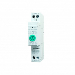 Siguranta Automata Inteligenta Techstar® WiFi Tuya/Smartlife 1 Poli 1P+N Monofazata 40A Compatibila Goo 