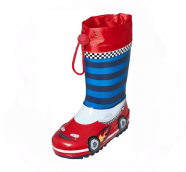 Cizme de cauciuc pentru copii Playshoes Rasing Car 21 