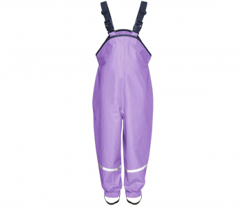 Salopeta de ploaie pentru copii Playshoes Light Lilac impermeabila 140 