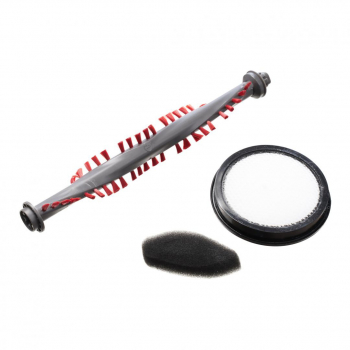 Set 2 filtre + perie Heinner ACC-FB450G contine filtru conic filtru si perie plastic negru 