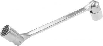 Cheie cu capat rotativ cu capat dublu. Cr-V 17x19mm 