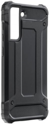 Husa Compatibila cu Samsung Galaxy S21 FE iberry Armor Hybrid Negru 