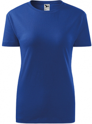 Tricou dama clasic MALFINI albastru 
