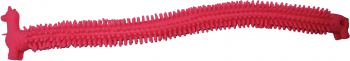 Jucarie antistres Gummy Llama cauciuc 21 cm roz 