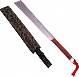 Sabie de vanatoare Ideallstore R Lords Hobby maner lemn 68 cm teaca inclusa 
