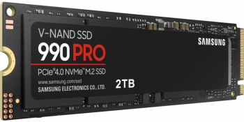 SSD Samsung 990 PRO 2TB PCI Express 4.0 x4 M.2 NVMe 2280 MZ-V9P2T0BW