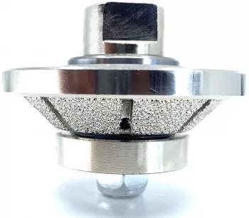 Freza Diamantata Bizot 45 grade - Inaltime 10mm pt. Marmura Granit si Gresie - DXDY.BVL.H10D65 